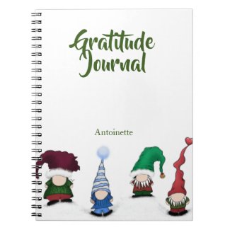 Adorable Gnome Posse Painting Notebook