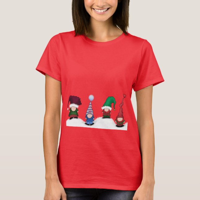 Adorable Gnome Posse T-Shirt (Front)