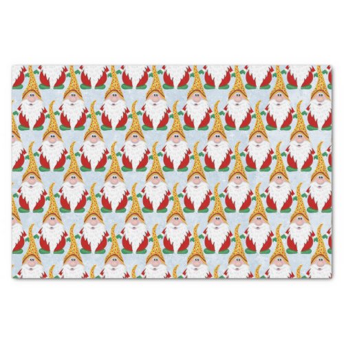 Adorable Gnome Xmas Christmas Kids Tissue Paper