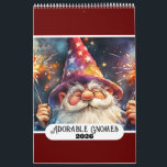 Adorable Gnomes 2026 Single Page Calendar<br><div class="desc">Bring a touch of whimsy to every month with this adorable gnome-themed wall calendar, featuring charming seasonal illustrations in a playful, children’s book illustration style. Each month showcases a delightful gnome character enjoying a classic seasonQal moment—making it a cheerful way to celebrate the entire year. Monthly Features: January: The year...</div>