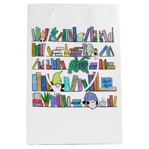 Adorable Gnomes and Book Lover Gift Bag