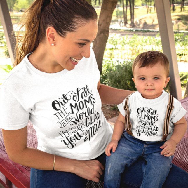 Adorable Gratitude for Mom Word Art T-Shirt (Creator Uploaded)