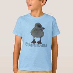 Adorable Gray Duckling Photograph Personalized T-Shirt