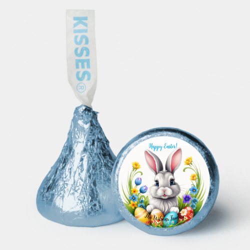 Adorable Gray Easter Bunny Hersheys Kisses