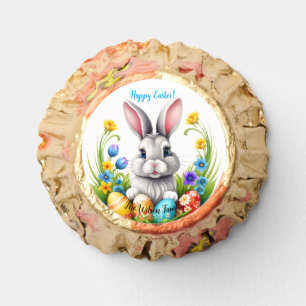 Adorable Gray Easter Bunny Reese's Peanut Butter Cups