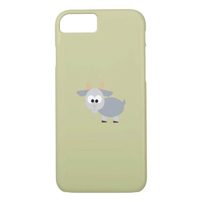 Adorable gray goat Case-Mate iPhone case (Back)