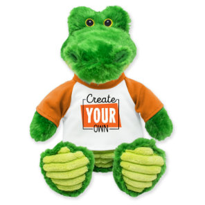 Adorable Green Alligator Plush Stuffed Animal