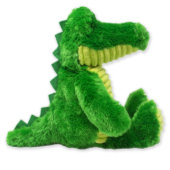 Adorable Green Alligator Plush Stuffed Animal (Side w/o shirt)