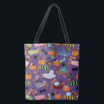Adorable Halloween Dachshunds In Costumes Tote Bag<br><div class="desc">Adorable Halloween Dachshunds In Costumes Tote Bag.</div>