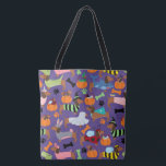 Adorable Halloween Dachshunds In Costumes Tote Bag<br><div class="desc">Adorable Halloween Dachshunds In Costumes Tote Bag.</div>