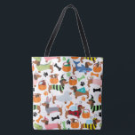 Adorable Halloween Dachshunds In Costumes Tote Bag<br><div class="desc">Adorable Halloween Dachshunds In Costumes Tote Bag.</div>