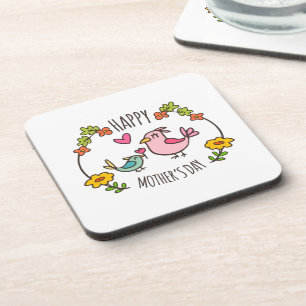 Adorable Happy Mother's Day   Coaster