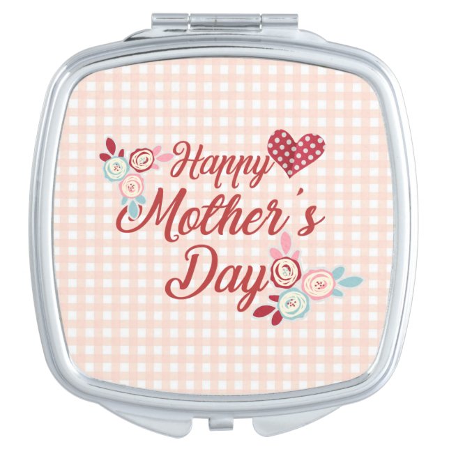 Adorable Happy Mother's Day | Compact Mirror (Front)