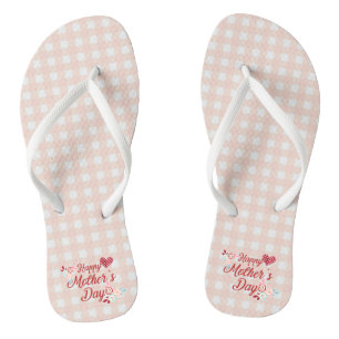 Adorable Happy Mother's Day   Flip Flops