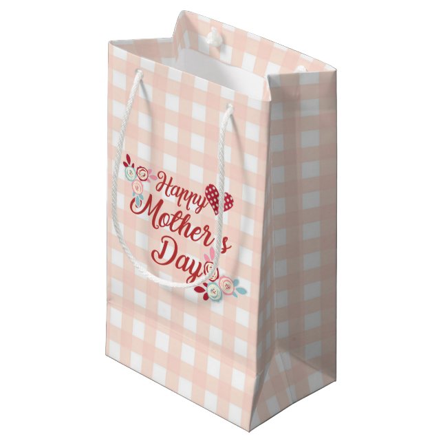 Adorable Happy Mother's Day | Gift Bag (Front Angled)