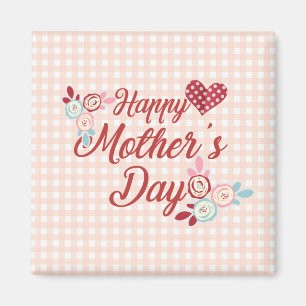 Adorable Happy Mother's Day Magnet