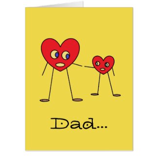 Cute GIANT Card for Dad