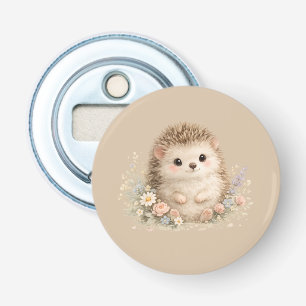 Adorable Hedgehog European Garden Bottle Opener