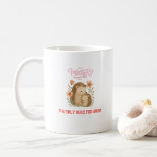Adorable Hedgehog Mother's Day Coffee Mug
