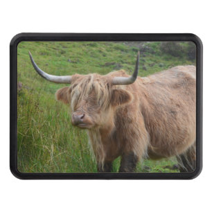 Adorable Highland Cow Trailer Hitch Cover