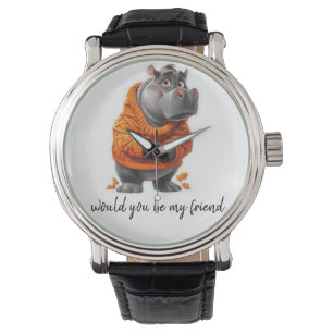 Adorable Hippo Art Prints Perfect for Animal Lover Watch