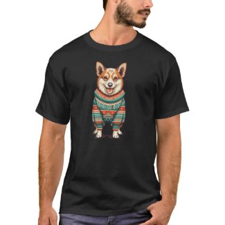 Adorable Holiday Dog T-Shirt