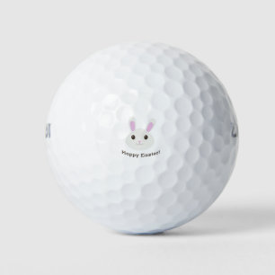 Adorable Hoppy Easter Bunny Golf Balls