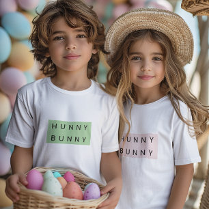 Adorable Hunny Bunny Kids Easter T-Shirt