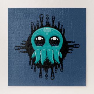 Adorable Inky Baby Octopus Friend Jigsaw Puzzle