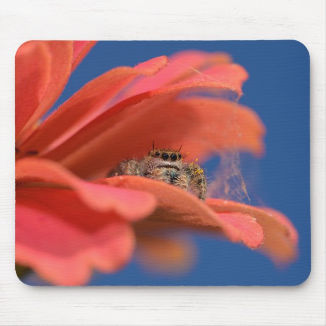 Adorable Jumper peeking out Mouse Pad (Front)