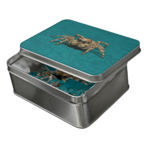 Adorable Jumping Spider Photography Jigsaw Puzzle