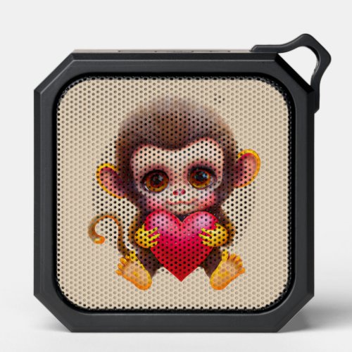 Adorable Jungle Valentine Monkey Bluetooth Speaker