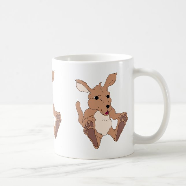 Adorable Kangaroo Coffee Mug (Right)