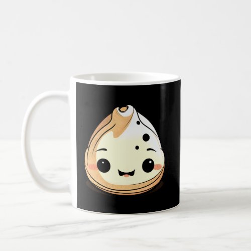 Adorable Kawaii Dim Sum Dumpling And Anime Coffee Mug