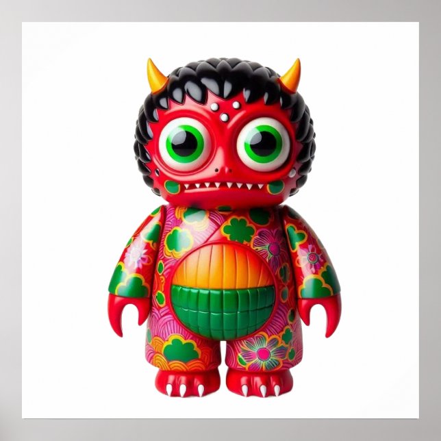 Adorable Kawaii Doll Poster for Cozy Modern Wall D (Front)