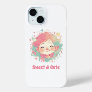Adorable Kawaii Girl Phone Case – Cute Cartoon