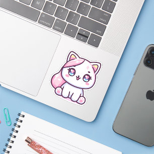 Adorable Kawaii Kitten Sticker