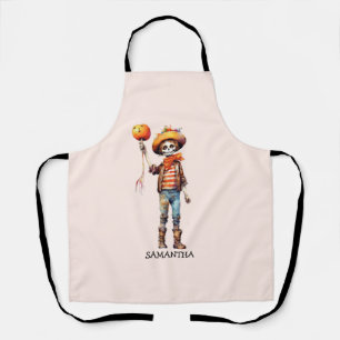 Adorable Kid Zombie - Cute Halloween (3) Apron