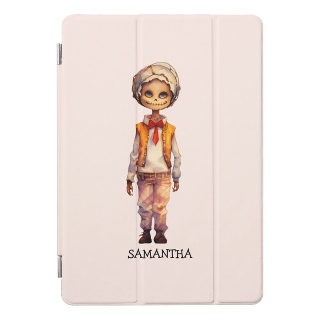 Adorable Kid Zombie - Cute Halloween iPad Pro Cover (Front)