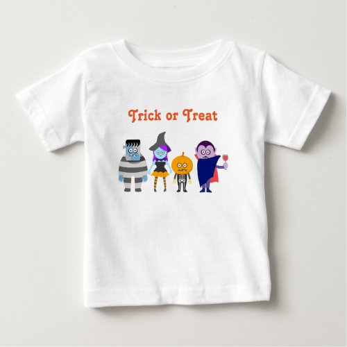 Adorable Kids Halloween Costume Party Baby T_Shirt