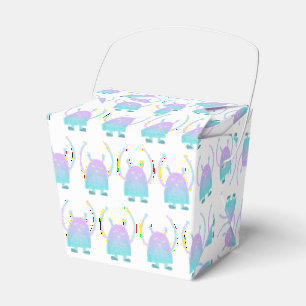 Adorable Kids Monster Character  Favor Boxes