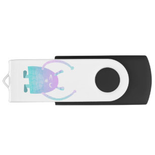 Adorable Kids Monster Character Flash Drive
