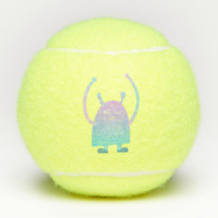 Adorable Kids Monster Character Tennis Balls