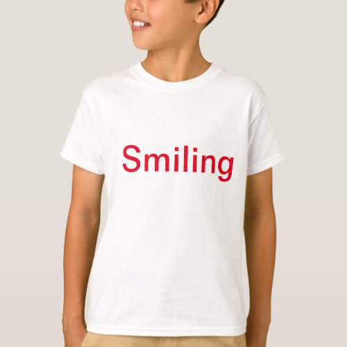 Adorable Kids White T_Shirt