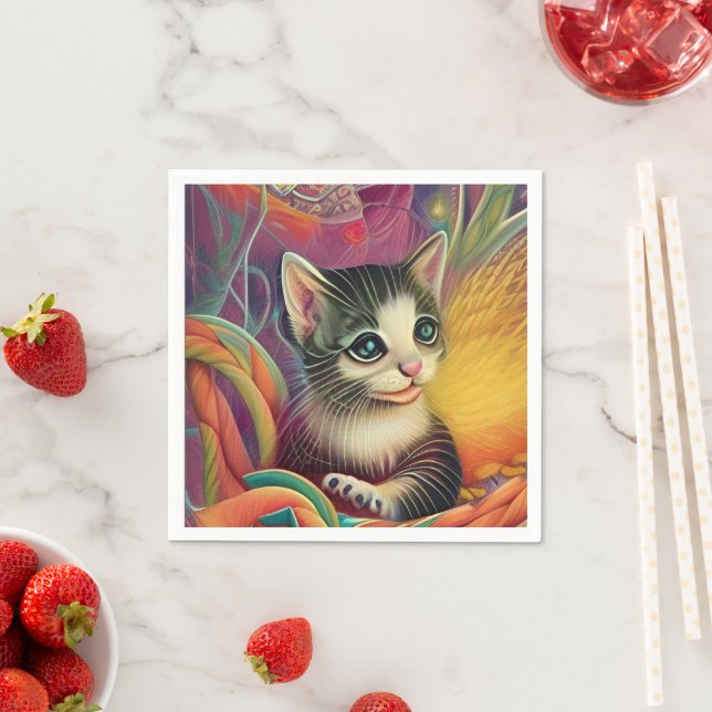 Adorable Kittens 1 Napkins (Insitu)