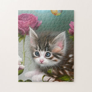 Adorable Kittens 4 Jigsaw Puzzle