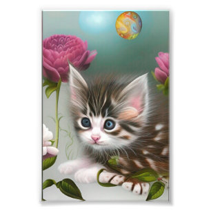 Adorable Kittens 4 Photo Print