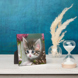 Adorable Kittens 4 Plaque