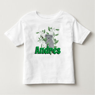 Cute koala hugging a branch with love Kids T-Shirt for Sale by