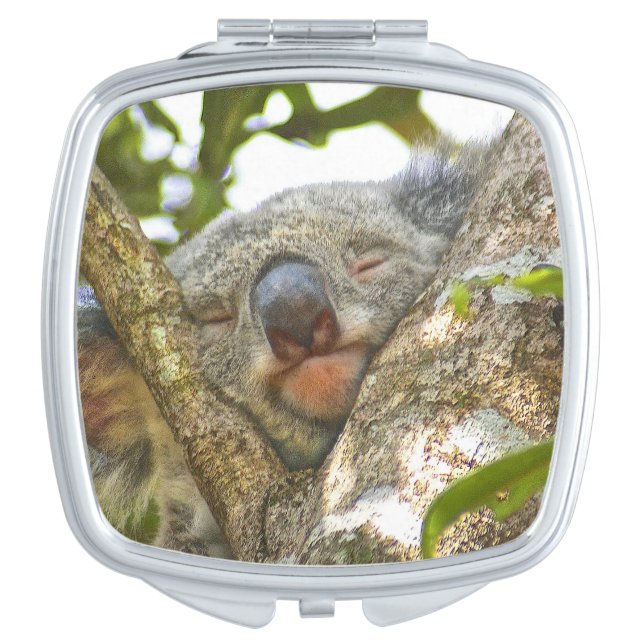 Adorable Koala Bear Compact Mirror (Front)